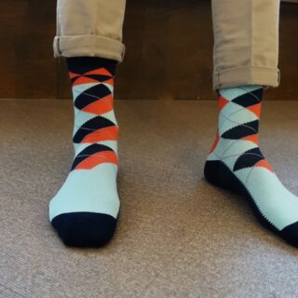 Mens Printed& Patterned Socks | 4 Pair Set - Picture 2 of 3